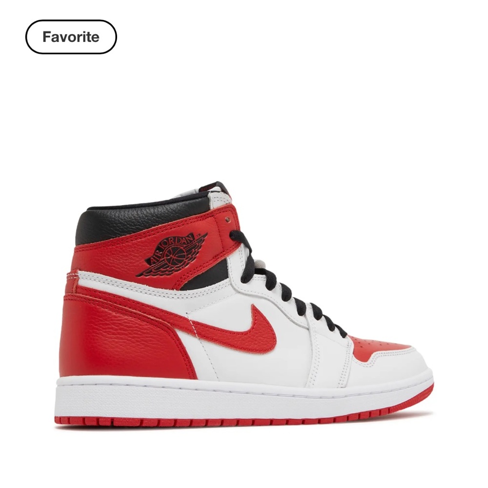 Nike Air Jordan 1 High OG Heritage - Red, White, Black